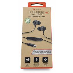 Helix Lightning Earbuds Black