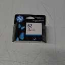 HP 62 Tri-color Ink Cartridge for HP Printers | Works with Printer Series: ENVY 5540, 5640, 5660, 7640, OfficeJet 5740, 8040, OfficeJet Mobile 200, 250 | Eligible for Instant Ink | C2P06AN