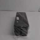 Cable Management Box, Large Cord Organizer Box to Hide Power Strip & Under Desk,TV Computer Wires Cable Organizer Hider Box with Cable Clips&Reusable Cable Ties for Home/Office (Black)