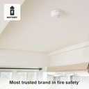 First Alert BRK SMICO110, 10-Year Battery Combination Smoke & Carbon Monoxide Alarm, 1-Pack