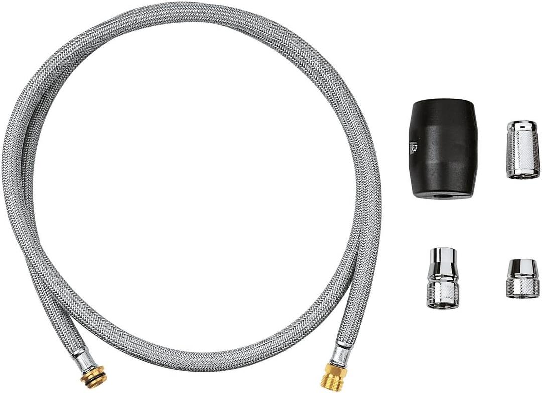 Grohe 48293000 Flexible Shower Hose with Weight (1425 mm, Chrome)