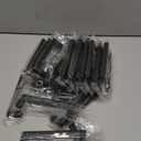 30 Pack 5 inch(128mm) Center to Center Matte Black Cabinet Pulls Stainless Steel Kitchen Cabinet Handles - Square Dresser Handles Drawer Pulls