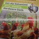 36" x 50' Hardware Cloth - 19 Gauge Heavy-Duty 1/2 Inch Welded Chicken Wire, Hot-Dipped Galvanized Mesh for Chicken Coop & Garden Fencing