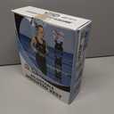 VBSD Adjustable Weighted Vest for Women Men 4-10lb/11-20lb/20-32lb Vest with 6 Ironsand Weights Body Weight Vest with Reflective Strip for Running Walking Strength Training Workouts (Black)