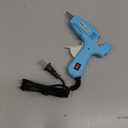 ROMECH 20W Mini Hot Glue with 30 Glue Sticks Set, Fast Preheating Hot Glue Kit Heavy Duty Glue for Craft, DIY, Repairs (Cyan)