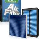 Cabin & Engine Air Filter Fit for Hyundai Sonata Gas 2015 2016 2017 2018 2019 2.4L (Not for Hybrid) Activated Carbon Cabin Filter Replacement Air Filter CF12151 CA11942 Car Accessories