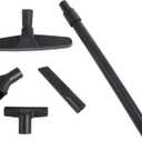 Cen-Tec Systems 95402 Attachment Set with Ratchet Extension Wand for 35mm Diameter Miele and Sebo Vacuums, Black