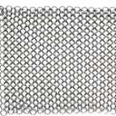 8"x6" Cast Iron Scrubber Stainless Steel Chainmail Cleaner for Pre-Seasoned Pans, Griddles, BBQ Grill and Pot Cookware Cleaning