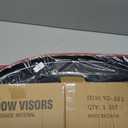 Window Visors Rain Guards Shield for Ford Transit 2014-2025, Out-Channel Window Vent Wind Deflectors Visors Shades for 14-25 Transit