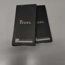 2 x TOCOL for iPhone Air Case, Compatible with Magsafe, Full Camera Protection, Built-in Magnetic Ring, Drop Protection, Slim Thin Translucent Matte Phone Case for iPhone 17 Air (Black)