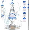 Cordless Pool Vacuum for Above Ground & Inground Pools, 1110 GPH Suction