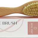 Dry Brush for Face for Smooth Radiant Skin by Zen Me, Natural Face Exfoliator Tool to Unclog Pores, Promote Lymph Flow & Reduce Swelling, Facial Brush with Natural Boar Bristles & Polished Wood Handle (1-Pack)