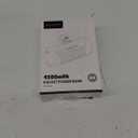 Kuulaa Portable Charger USB C Power Bank 4500mAh Small Portable Phone Charger Android Compact Plug in Battery Pack Portable Compatible with iPhone 15, Samsung Galaxy, Moto, LG, Pixel, Black