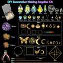 800 PCS DIY Suncatcher Kit Crystal Suncatchers for Windows Hanging Sun Catcher Kits for Adults Suncatcher with Crystals Rainbow Maker for Indoor Window Garden Christmas Decor Wedding Home