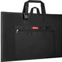 GOTIDEAL Large Art Portfolio Bag, 24x36 Inches Waterproof Art Portfolio Case with Shoulder & Handle Carry, Storage Carrying Bag for Professional Artwork Sketch Drawing Canvas Photography Poster