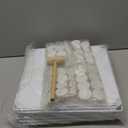 AWTATOS Cube Storage Organizer, Storage Cubes Shelves Bookshelf, 6 Cube Closet Organizers and Storage, DIY Stackable Plastic Clothes Organizer Shelving for Bedroom, Home, White