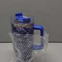 Camouflage Tumbler 40oz Stainless Steel Insulated with Lid & Straw, Camo Travel Mug Cup Gifts for Men Dad Husband Brother Grandpa Veteran Hunting Lover on Christmas Birthday Valentine Fathers Day