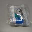 2 x Silicone Clear Travel Bottles for Toiletries,Leak Proof Squeezable Travel Size Containers,TSA-compliant Travel Essentials,2oz,4 Pcs,blue