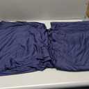 10 ft x 10 ft Wrinkle Free Navy Blue Backdrop Curtains Panels, 2 Panels 5ft x 10ft Sikly Polyester Photo Backdrop Drapes for Graduation Baby Shower Wedding Birthday Parties Photography Background