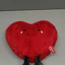 11.8in Red Heart Pillow, Love Pillow, Cute Plush Toy, Heart Throw Pillows Living, Microwavable Stuffed Animals for Women Girl Birthday Wedding Mother's Day Valentines Day Gifts