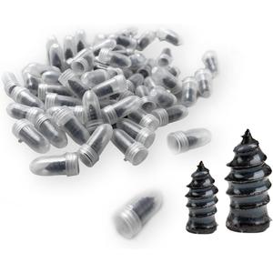 3 x 60PCS Tire Repair Nails, Car Vacuum Tire Repair Rubber Nail Kit, Self-Service Rubber Screw Tire Plugs, Quick Puncture Repair Tools, Suitable for Car, Motorcycle, ATV, Truck, Tire Puncture Repair