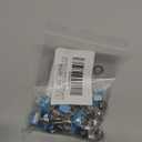 Taiss 10PCS SPST Mini Toggle Switch 2 Pin 2 Position ON/Off Miniature Toggle Switch 6A 125V MTS-101