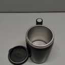 Self Stirring Mug,Rechargeable Auto Magnetic Coffee Mug with 2Pc Stir Bar,Waterproof Automatic Mixing Cup for Milk/Cocoa at Office/Kitchen/Travel 14oz Best Gift - Black