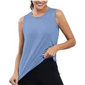 Gym Tank Tops, Moisture-Wicking Dry Fit Breathable Muscle Shirts, XL