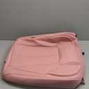Coverado Car Seat Covers Full Set, Seat Covers for Cars, Pink Car Seat Protector Waterproof, Nappa Leather Car Seat Cushion, Car Seat Covers Front Seats and Back Fit for Most Cars