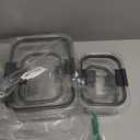 Rubbermaid Brilliance Food Storage Containers, 14 Piece Plastic Containers with Lids, BPA-Free, Leak Proof, Clear