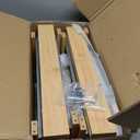 LONTAI Bamboo Wood Under Sink Organizer 2 Pack, Pull Out Cabinet Organizer 2 Tier Under Sink Organizers and Storage with Sliding Drawer Sturdy Easy Assembly for Kitchen Bathroom Undersink, Natural