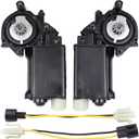 NewYall Left and Right Window Motor for Chevrolet Corvette Camaro C10 C20 K10 K20 Suburban Pontiac Firebird 1976-1982
