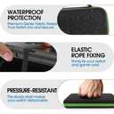 amCase Carrying Case for Nintendo Switch 2 [7.9''] 2025 - Protective Hard Shell Portable Travel Carrying Case Pouch for Switch Console and Accessories (Green)