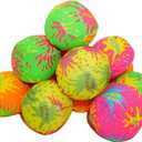 4E's Novelty 24 Pack - 2" Water Splash Balls Bomb - Mini Water Absorbent Ball - Summer Kids Pool Toys, Outdoor Water Fight Game Activities for Kids, Beach Pool Party Favors, End of Year Student Gifts