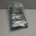 GRIEKOWE 4-Piece Christmas Bathroom Set with Shower Curtain, Toilet Lid Cover, Contour Rug & Bath Mat - Gold Ornaments on Black, Waterproof Fabric, Holiday Decoration for Bathroom, 72'' x72''