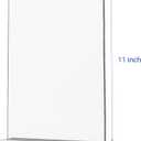 newnewshow 8.5x11 Acrylic Sign Holder 3 Pack Vertical Double-Sided Display (Optional 8.5x11 8.5x5.5 5x7 Horizontal and Vertical)