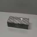 Pocket Door Handles Gold, 6 inch Oval Recessed Flush Pocket Door Pull Handle, 304 Stainless Steel Pocket Door Hardware, Hidden Edge Pull with Push Automatic Bounce Switch