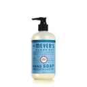 MRS. MEYER'S CLEAN DAY Hand Soap, Made with Essential Oils, Rain Water, 12.5 fl. oz - Pack of 6