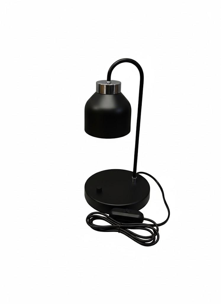 Candle Warmer Lamp with Timer Dimmer, House Warming Gifts New Home Decor, Birthday Gifts for Women Mom, Wax Melt Warmer for Jar Candles, Adjustable Height with 3 Bulbs (Black)