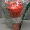 BlenderBottle Sport Shaker Cup Insulated Stainless Steel Water Bottle with Wire Whisk, 24-Ounce, Full Color Coral