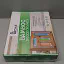 Ordna 6 IN 1 Bamboo Baggie Organizer for Drawer, Storage Bag Organizer Kitchen Drawer for Foil, Aluminum, Saran Wrap, Compatible with Quart, Gallon, Sandwich and Snack Size Bags