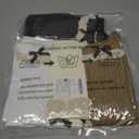 Slouch Socks for Women Long Knee High Socks Women Frilly Lace Ruffle Calf Stacked Boot Sock Scrunch Slouchy Sock (Black, White, Khaki & Beige)