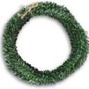 3 x My Little Christmas Pine Wire Ribbon Garland - 30 Feet, 5016258, Green, 9'