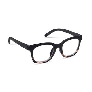 Peepers To The Max Glasses - Black/Black Marble +2.50