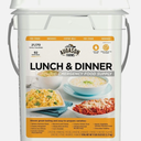 Augason Farms Lunch and Dinner Variety Pail Emergency Food Supply 4-Gallon Pail, Best By: 1/24/2035