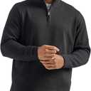 Wrangler Authentics mens Long Sleeve Fleece Quarter-zip (XXL)