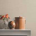 York Wallcoverings Natural Sisal Warm Grey Peel and Stick Grasscloth Wallpaper, PSW1597RL (Pack of 1)