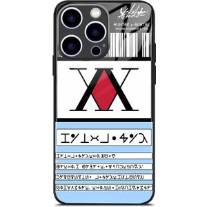 Hunter License Anime Manga Glossy Glass Phone Case for iPhone 14 Plus
