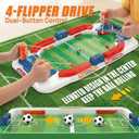 SMILESSKIDDO Soccer Board Games for Kids, Mini Foosball Table Toys for 3 4 5 6 7 8-12 Year Old Kids, Interactive Soccer Toys Indoor Home Party - Gift for Boys Girls Birthday Holiday