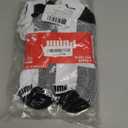 PUMA Men's 6 Pack Quarter Crew Socks (13-15, White/Black)